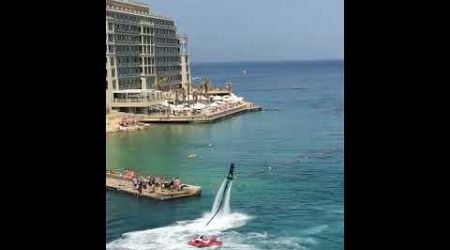 Flyboarding in Malta #flyboard #malta #travel