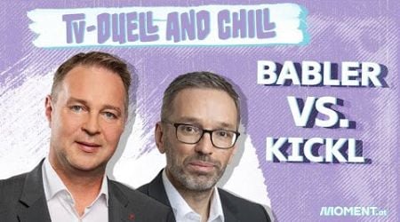 Wahlduell &amp; Chill - Andreas Babler VS Herbert Kickl! #MomentLive