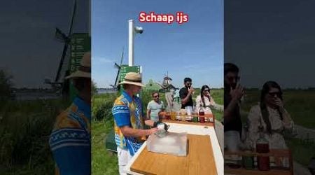 Shaved ice with flavoured syrup #netherlands #summer #shaafijs