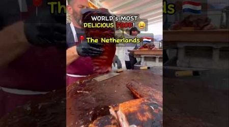 The most delicious food is from The Netherlands! #food #foodie #trending #viralvideo #shorts