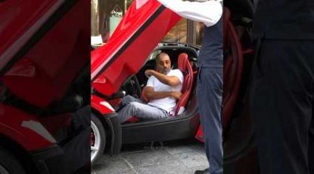 Billionaire gentleman entering his LaFerrari in Monaco #billionaire #monaco #luxury #lifestyle #fyp