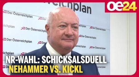 NR-Wahl: Schicksalsduell Nehammer vs. Kickl