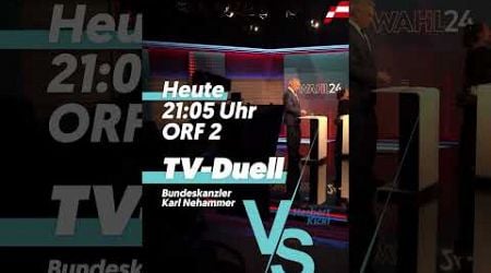 TV-Duell gegen Herbert Kickl | Bundeskanzler Karl Nehammer | 23.09.2024