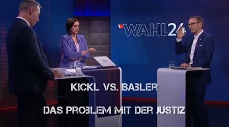 Kickl vs. Babler - Das Problem mit der Justiz