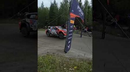 WRC Finland 2024, shakedown #rally #rallye #finland #wrc #jump #flatout