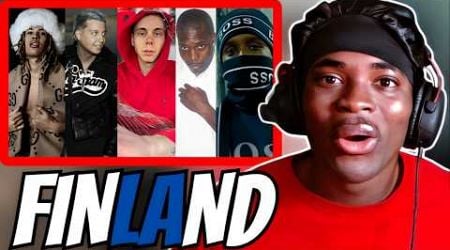 Reacting To Finnish Rappers ( Turisti, Sexmane, William, Lewi &amp; More) | Finnish Rap