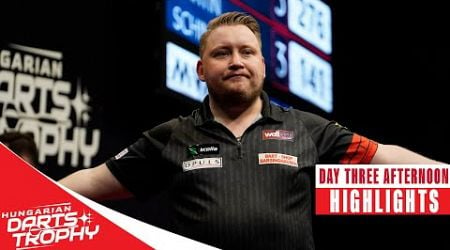 ANOTHER NINE-DARTER! | Day Three Afternoon Highlights | 2024 Hungarian Darts Trophy