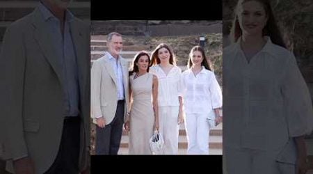 Spanish royal family #princessleonor#infantasofia#kungfelipe#queen Letizia#viral#leonorsofia#shorts