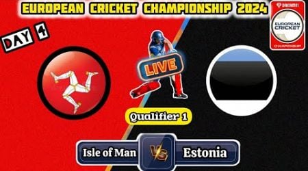 Isle of Man vs Estonia LIVE | European Cricket League LIVE | IM vs EST Live Score &amp; Commentary