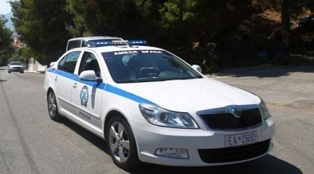 Armed robbery of cash carrying van in Lavrio