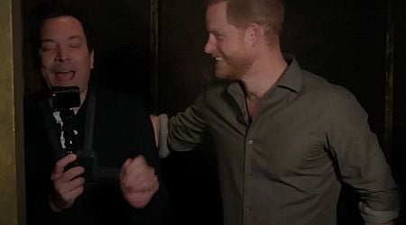 Prince Harry shocks as he screams and swears during surprise appearance on Jimmy Fallon