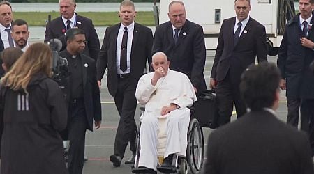 Pope Francis begins visits to Luxembourg and Belgium on a trip to a dwindling flock