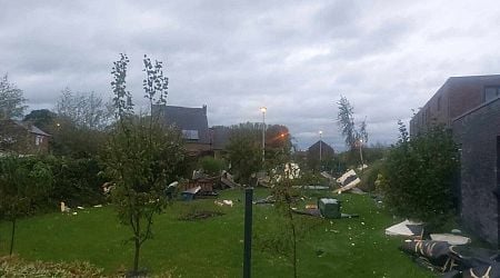 Tornado leaves a trail of destruction in Tienen, Geetbets and Zoutleeuw