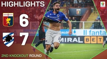 GENOA-SAMPDORIA 1-1 (5-6 pens) | HIGHLIGHTS | Coppa Italia Frecciarossa 2024/25