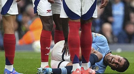 Man City's Rodri will miss the rest of the season after undergoing knee surgery