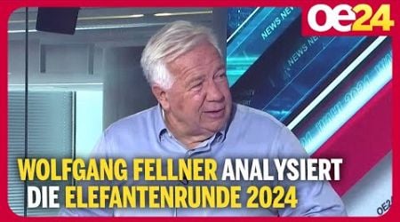 Superwahljahr 2024: Wolfgang Fellner analysiert die Elefantenrunde 2024