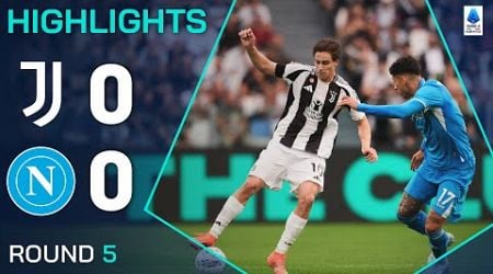 JUVENTUS-NAPOLI 0-0 | HIGHLIGHTS | The clash at the top ends in a draw | Serie A 2024/25