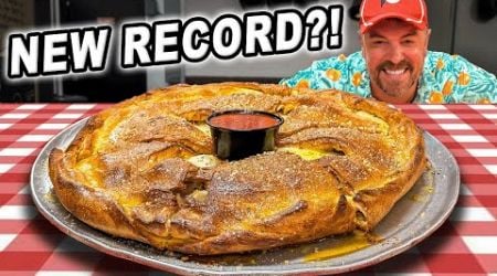 Thousands Have Failed Tomasino&#39;s &quot;Made Man&quot; Stuffed Pizza Challenge in Orlando, Florida!!