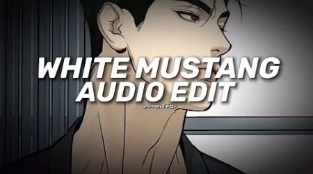 white mustang (instrumental) - lana del rey [edit audio]