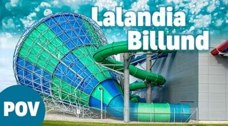 Best Water Park in Denmark: Aquadome Lalandia Billund | All Slides 2024