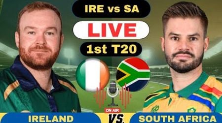 Live: Ireland vs South Africa, 1st T20 Match | IRE vs SA Live T20 Live Score and Commentary 2024