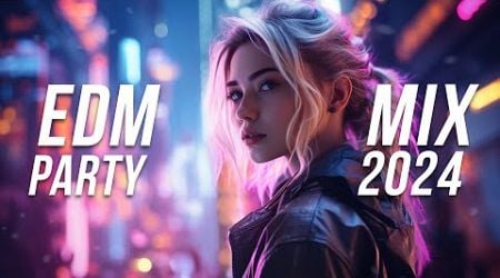 EDM PARTY MIX 2024 - Best Techno &amp; Electro House Music 2024