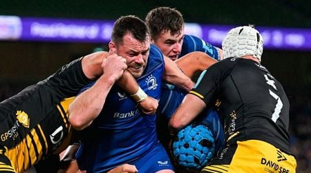 Max Deegan shines for under par Leinster as Cian Healy makes record appearance at Aviva Stadium