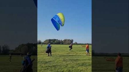 Relaxt day of paragliding in the Netherlands, Schalkwijk #parapente #paraglide