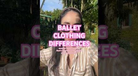 ITALY vs USA | BALLET CLOTHING #ballerina#italy#america#usa#ballet #fashion#different#explained