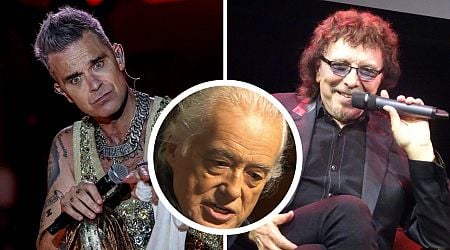 Tony Iommi to Appear on Robbie Williams' Next Album (We're Worried How Jimmy Page Feels About This)