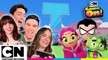 When @ehbeefamily Visited the #teentitansgo Jump City | @cartoonnetworkuk #ad #roblox #shorts