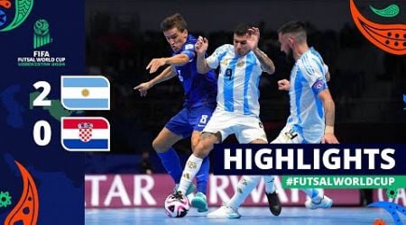 Argentina v Croatia | FIFA Futsal World Cup 2024 | Round of 16 | Highlights