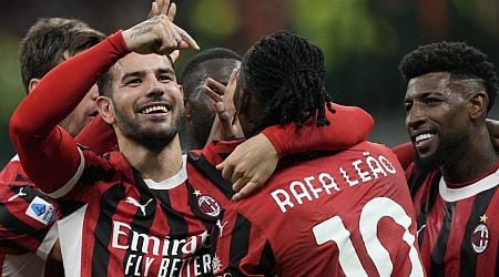 Milan overpower Lecce 3-0 in Serie A