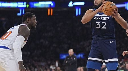 Report: Knicks acquiring KAT from T-Wolves for Randle, DiVincenzo