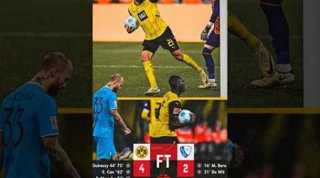 Borussia Dortmund 4-2 Bochum highlights #Bundesliga #GuirassyGoals #BVB #Guirassy