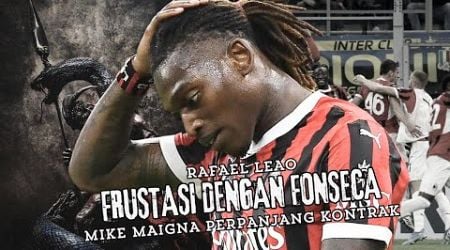 AC Milan vs Lecce, Rafael Leao Frustasi, Sementara Mike Maignan Siap Perpanjang Kontrak