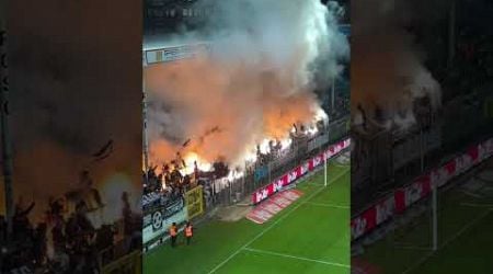 Charleroi pyroshow vs Club Brugge 27.09.2024