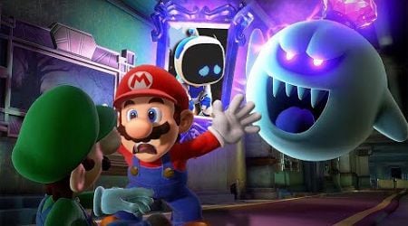 Luigi&#39;s Mansion 3 + Astro Bot 100% - 2 Player Co-Op - Full Game Walkthrough (HD)