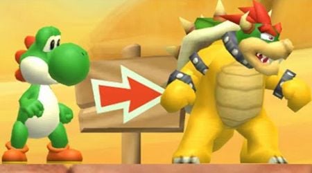 New Super Bowser and Yoshi Bros. Wii - 2 Player Co-Op - #02 (HD)