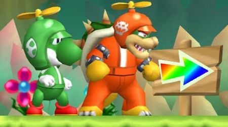 New Super Bowser and Yoshi Bros. Wii - 2 Player Co-Op - #03 (HD)