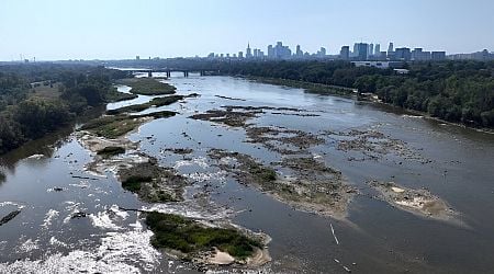 Drought sinks longest Polish river to record-low level