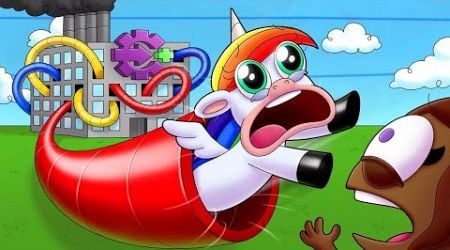 UNICORN-TUBE! (NEW) Boy &amp; Dragon | Cartoons For Kids | WildBrain Fizz