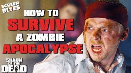 How To Survive The Zombie Apocalypse | Shaun of The Dead (2004) | Screen Bites