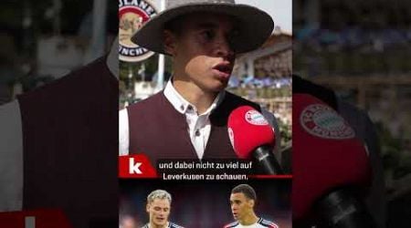 &quot;Wirtz ist ein super Spieler&quot;: Musiala und Kimmich freuen sich auf Leverkusen #shorts