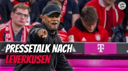 Pressetalk nach dem 1:1-Remis gegen Leverkusen | 5. Spieltag | FC Bayern