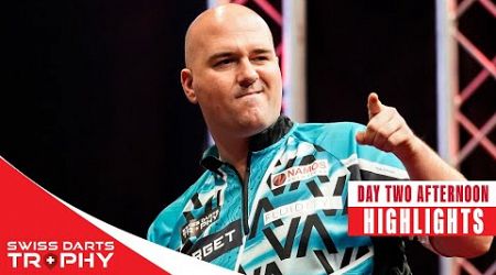 LAST 16 BOUND! | Day Two Afternoon Highlights | 2024 Swiss Darts Trophy