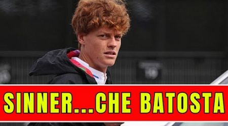 SINNER: &quot;NON ME LO ASPETTAVO!&quot; - RISCHI INASPETTATI IN ARRIVO per il Campione Italiano del Tennis