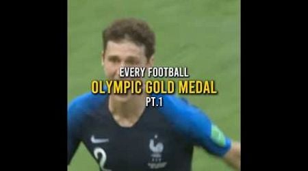 EVERY FOOTBALL OLYMPIC GOLD MEDAL - pt.1 || #football #soccer #shorts #belgium #sports #denmark #fy