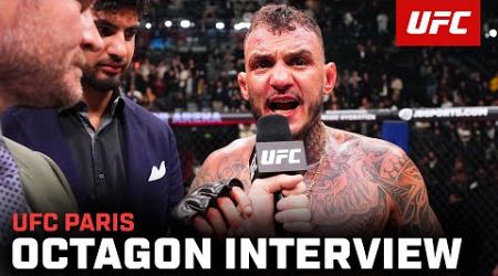 Renato Moicano Octagon Interview | UFC Paris