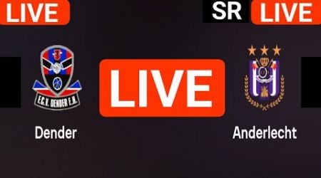 RSC Anderlecht vs Dender live match today score updates | Belgium Pro League live score